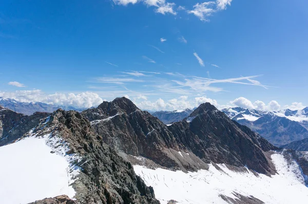 Bergwandern Österreich Extremer Urlaubsmoment — Stockfoto