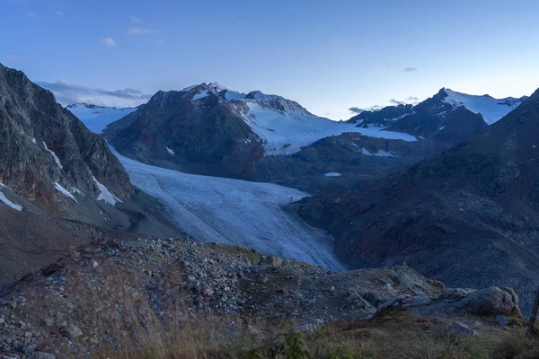 Alpler Güzel Bir Akşam Manzarası — Stok fotoğraf