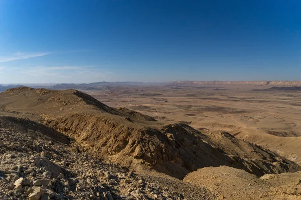 Desert Landscapes Hiking Israel Vacation — Stock Photo, Image