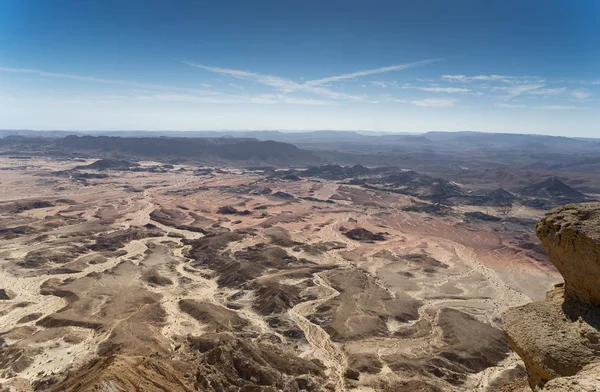 Deserto Paisagens Caminhadas Israel Férias — Fotografia de Stock