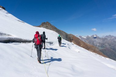 Dağ macera Tyrol Alpleri'nde