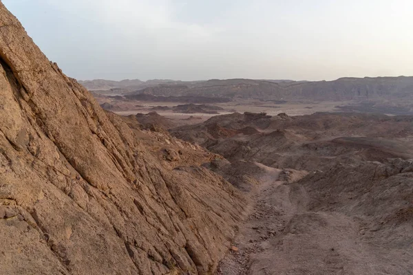 Viaggio nel parco Timna del deserto di Arava Israele — Foto Stock