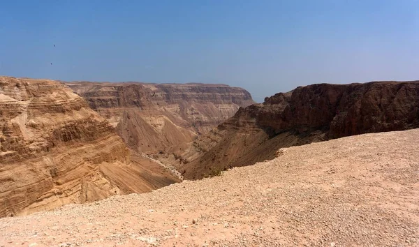 Viagem de férias no deserto em Israel do Oriente Médio — Fotografia de Stock