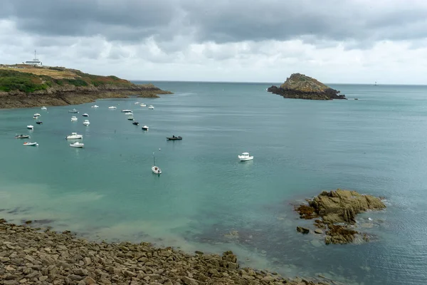 Marée haute et basse en Bretagne — Photo