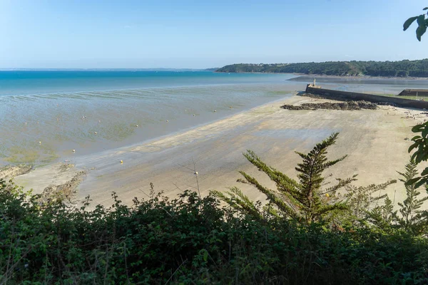 Mer Yachts Pendant Marée Sur Littoral France Été — Photo