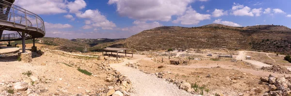 Paisagens Bíblicas Samaria Viagem Israel Turismo — Fotografia de Stock