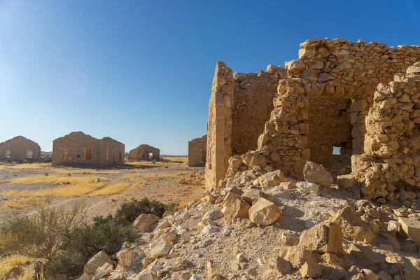 Vacaciones Israel Por Ruinas Historia Parque Nacional Del Desierto — Foto de Stock