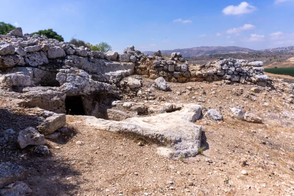 Biblica Shiloh Rovine Della Città Storica Samaria — Foto Stock