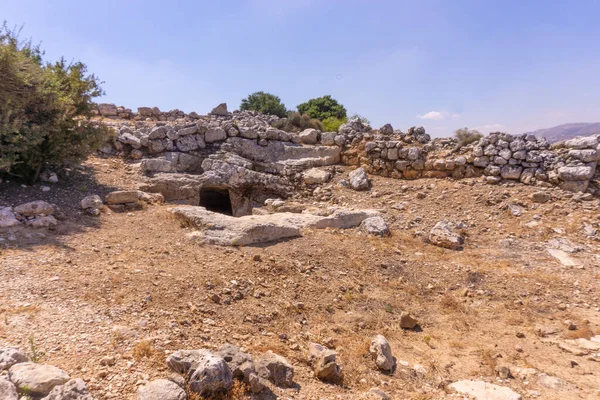 Samarya Nın Tarihi Shiloh Kalıntıları — Stok fotoğraf