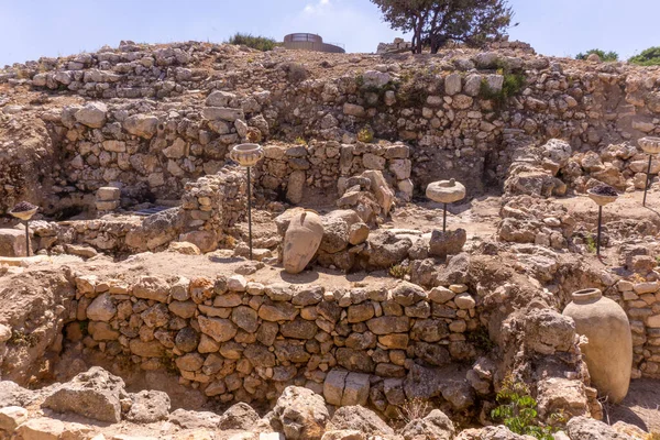 Biblical Shiloh Ruins Historic Town Samaria — Stock Photo, Image