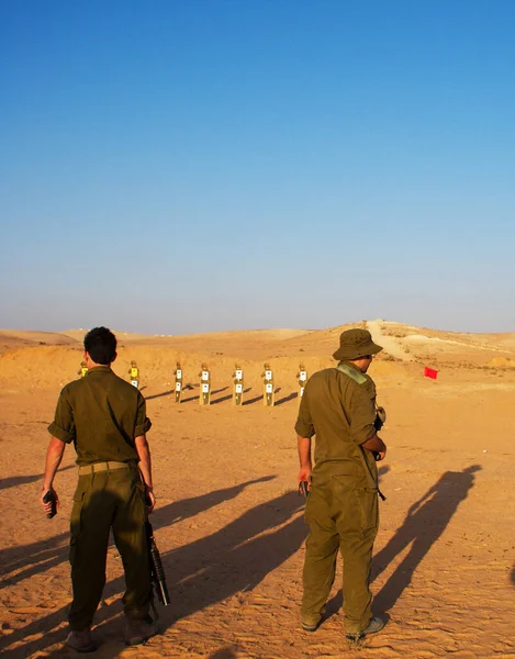 Israelske Soldaterangreb Krig Mod Terror - Stock-foto