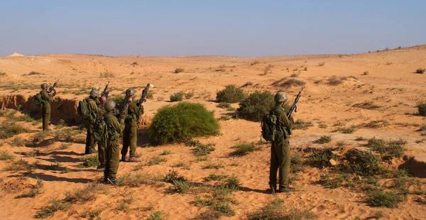 Israeli Soldiers Attacks War Againist Terror — Stock Photo, Image