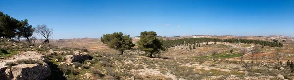 Judeje Krajina Panorama Jeruzalém Beit Lechem — Stock fotografie