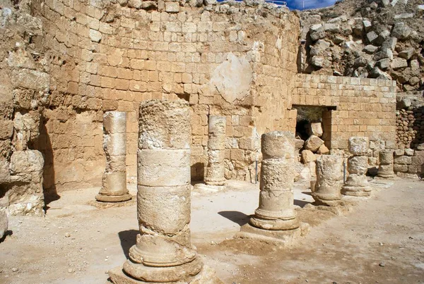 Hérodion Temple Château Dans Désert Judée Israël — Photo