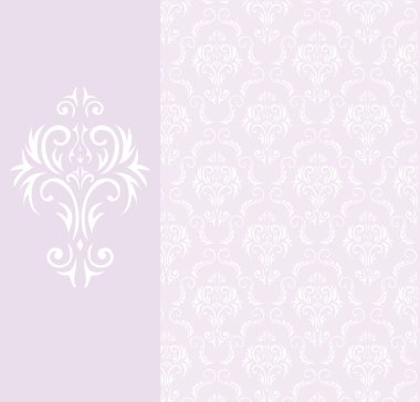 Dikişsiz arka plandan çiçek süsleme