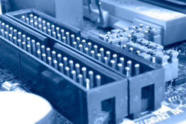 Soyut bilgisayar arka plan tonda, elektronik cihaz.