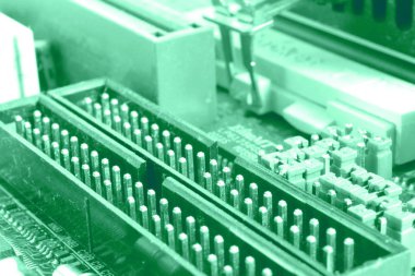 Soyut bilgisayar arka plan tonda, elektronik cihaz.