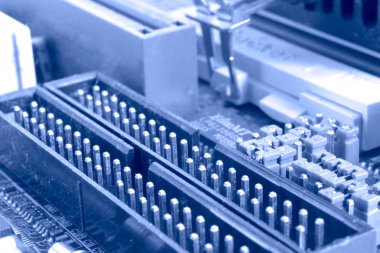 Soyut bilgisayar arka plan tonda, elektronik cihaz.