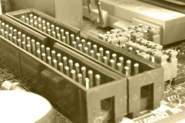 Soyut bilgisayar arka plan tonda, elektronik cihaz.