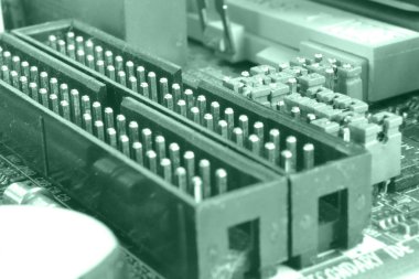 Soyut bilgisayar arka plan tonda, elektronik cihaz.