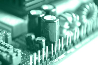 Soyut bilgisayar arka plan tonda, elektronik cihaz.