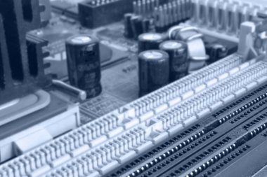 Soyut bilgisayar arka plan tonda, elektronik cihaz.