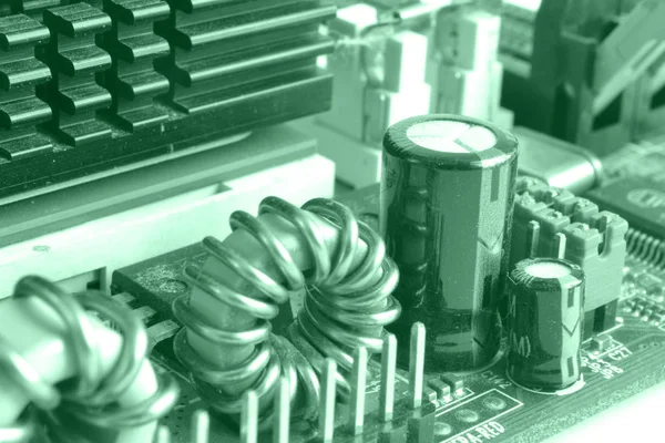 Soyut bilgisayar arka plan tonda, elektronik cihaz.