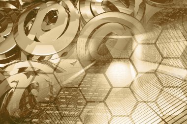 iletişim arka plan - basamak tünel.