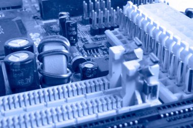 Soyut bilgisayar arka plan tonda, elektronik cihaz.