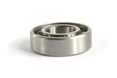 Beyaz arkaplanda yakın çekim konumu.