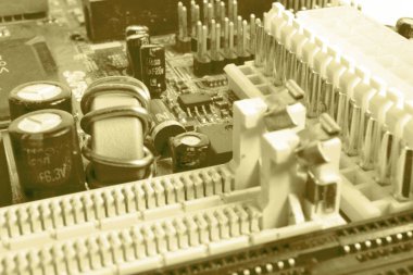 Soyut bilgisayar arka plan tonda, elektronik cihaz.