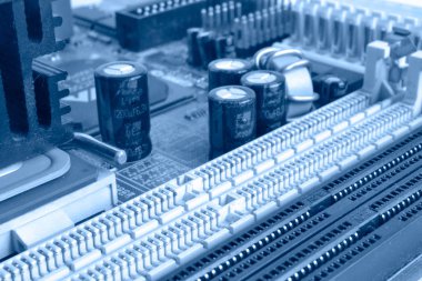 Soyut bilgisayar arka plan tonda, elektronik cihaz.