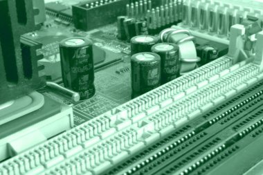 Soyut bilgisayar arka plan tonda, elektronik cihaz.