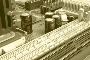 Soyut bilgisayar arka plan tonda, elektronik cihaz.