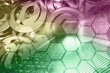 iletişim arka plan - basamak tünel.