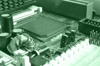 Soyut bilgisayar arka plan tonda, elektronik cihaz.