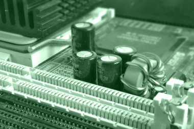 Soyut bilgisayar arka plan tonda, elektronik cihaz.