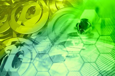 İş geçmişi ile posta işaretleri, binalar ve kalem.