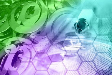 İş geçmişi ile posta işaretleri, binalar ve kalem.