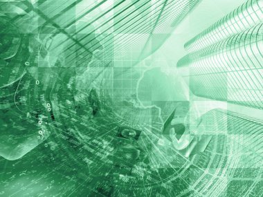 Arka dijital plan - harita, posta işaretleri ve binalar.