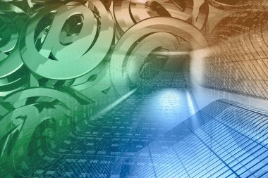 basamak ve binalar - soyut bilgisayar arka plan.