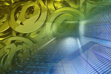 basamak ve binalar - soyut bilgisayar arka plan.