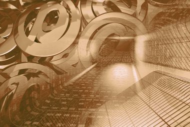 basamak ve binalar - soyut bilgisayar arka plan.