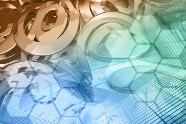 İş geçmişi ile posta işaretleri, binalar ve kalem.