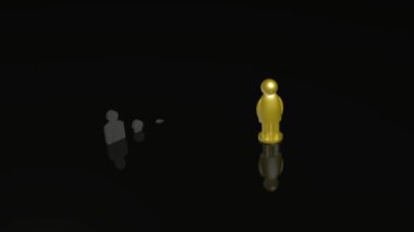 Sarı ve gri mans siyah - ekip çalışması.