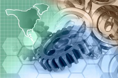 Dişli, posta işaretleri ve harita