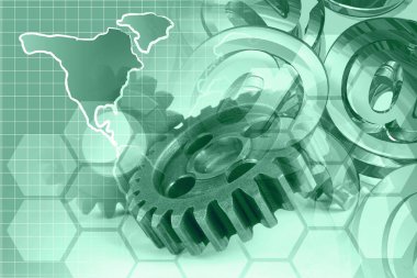 Dişli, posta işaretleri ve harita