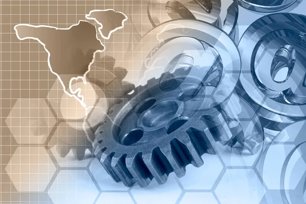 Dişli, posta işaretleri ve harita