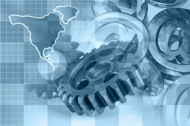 Klavye, eller ve harita