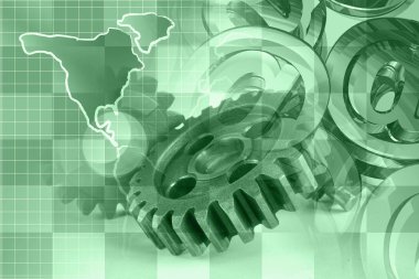 Klavye, eller ve harita